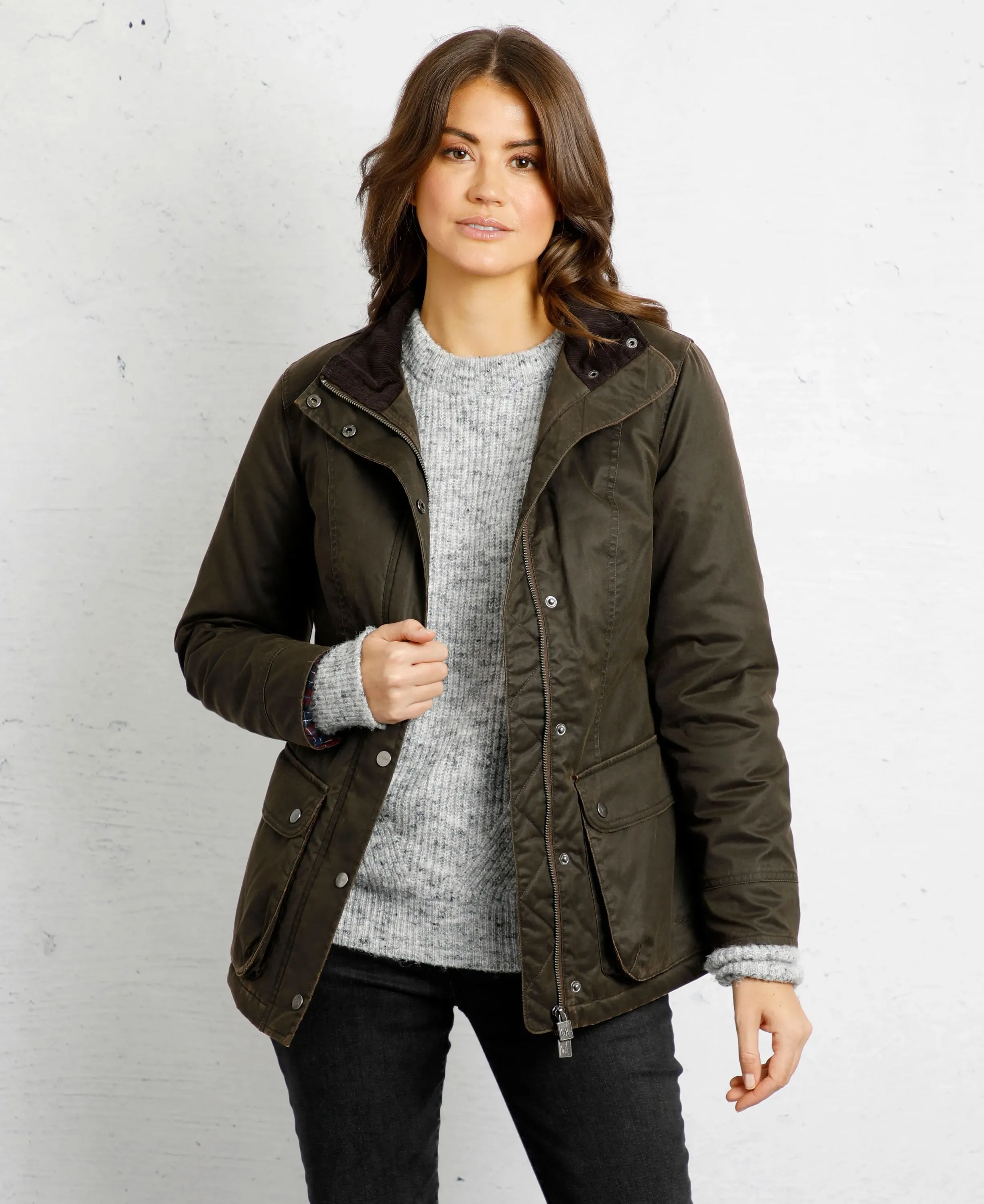 Acer Wadded Jacket                             Bark