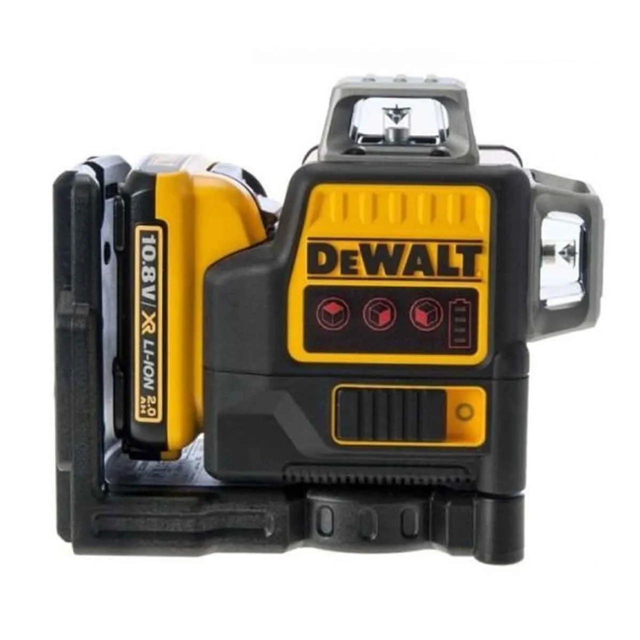 DeWalt DCE089D1R-GB 12V XR Cross Line (3 x 360) Red Laser Level with 1x 2.0Ah Battery