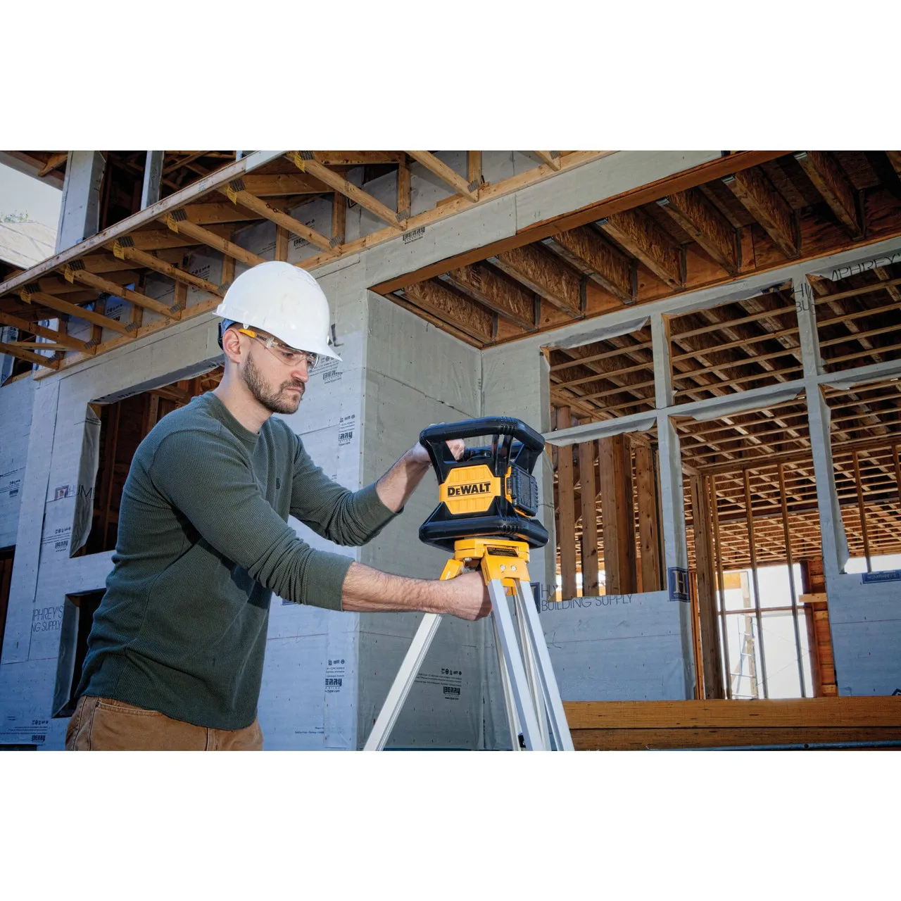 DEWALT DW079LG - 20V Mpp Green Tough Rotary Laser