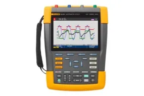 Fluke 190-204-III-S ScopeMeter III Series, 200MHz Portable Oscilloscope, 4 Analogue Channels