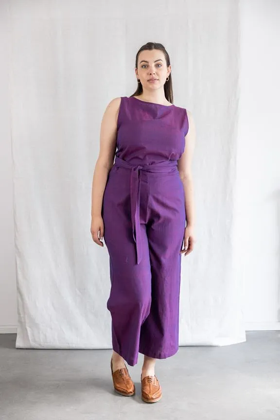 Jyoti Fair Works Jumpsuit Anusha Blackberry
