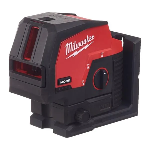 M12CLLP-301C 12V Green Cross Line Laser With Plumb Points (1x3.0Ah)