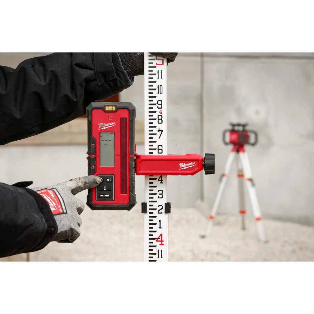 Milwaukee 3711 Red Exterior Rotary Laser Receiver