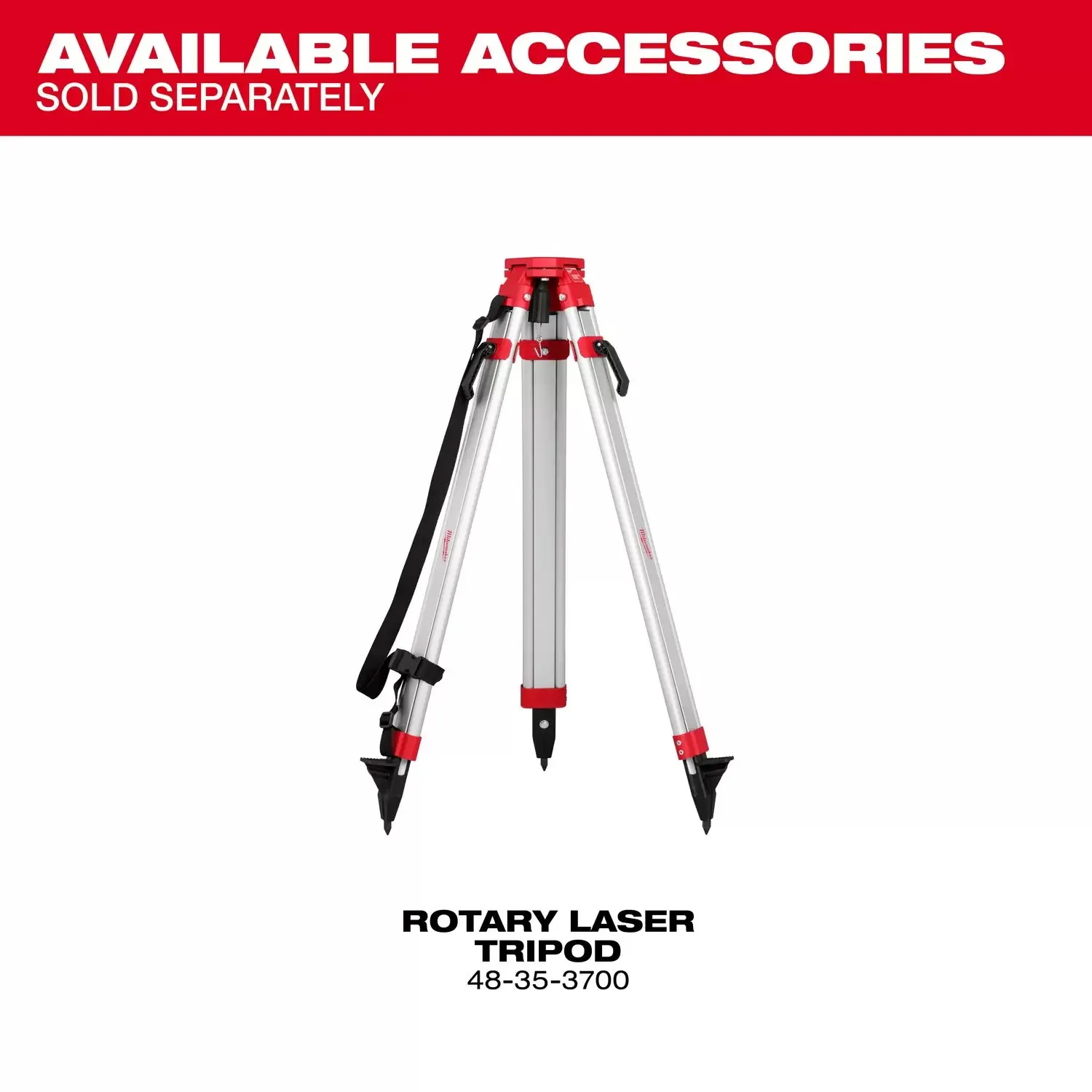 Milwaukee 48-35-3702 Rotary Laser Wall Mount, 5/8 x 11 Mounting Thread