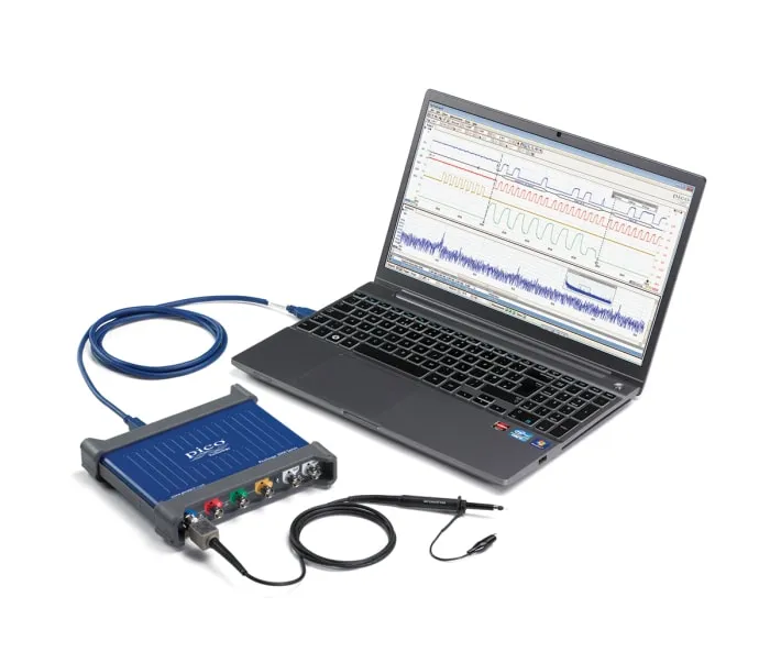 Pico Technology 3406D PicoScope 3000 Series, 200MHz PC Based Oscilloscope, 4 Analogue Channels