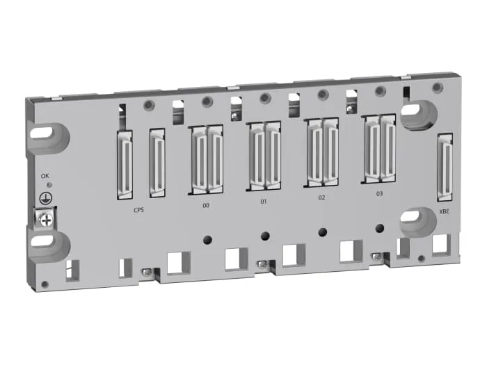 Schneider Electric BMEXBP Series Backplane for Use with BMEP58 Processor, BMXCPS Power Supply, I/O Module, Specific