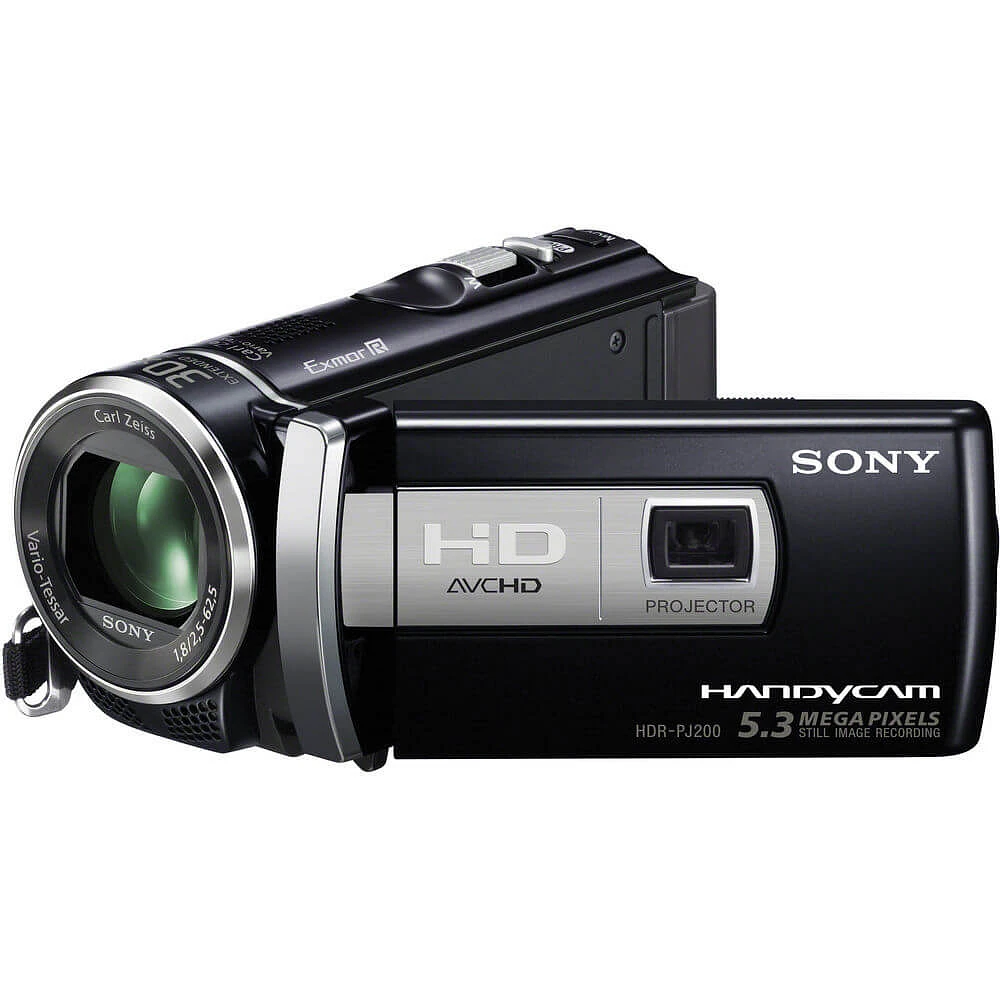 Sony HDR-PJ200 Full HD Camcorder with Projector - OPEN BOX HDRPJ200 | Electronic Express