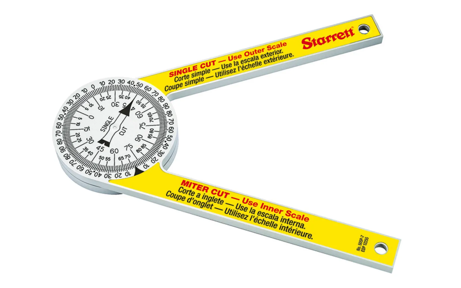 Starrett Miter Protractor - 505P-7