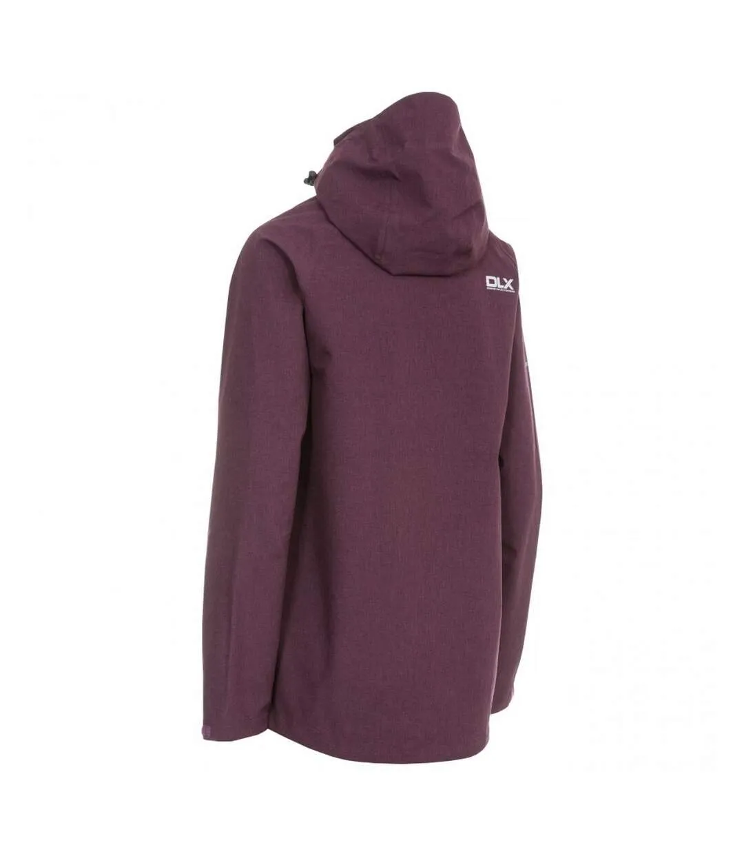 Trespass Womens/Ladies Gita II Waterproof Shell Jacket (Blackberry Marl) - UTTP4131