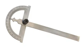 Vogel Satin Chrome Protractor ~ 4-3/4" Diameter Head